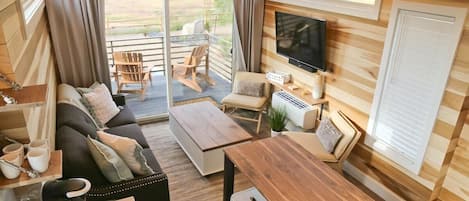 Prepare to be wowed by the exquisite interior & the breathtaking exterior at luxury tiny home Holly Hock, Escalante Escapes! With Grand Staircase-Escalante National Monument a short drive away, you'll have endless opportunities for daily adventures.