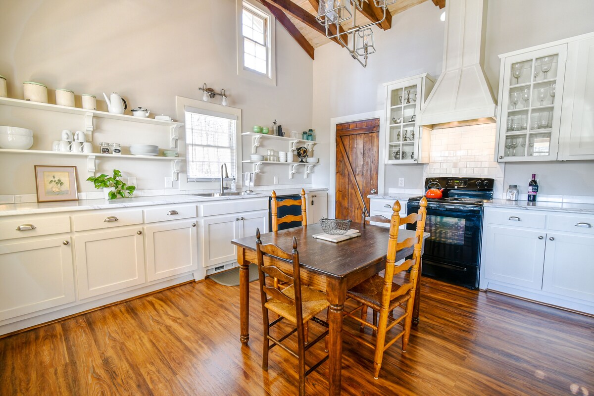 Charmingly renovated 19th Century schoolhouse w/ fire pit. •Dogs stay free!•