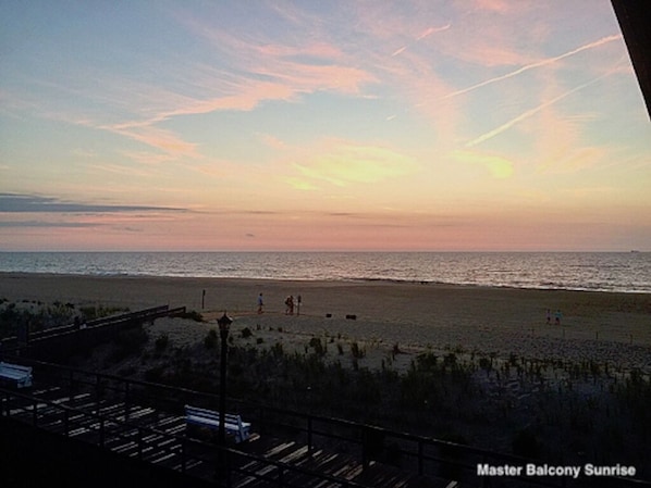 Vue sur la plage/l’océan