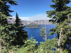 Crater Lake is a must do adventure. Stop for lunch at the resort. 1-hr drive.