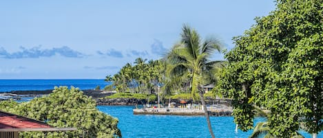 Zoomed photo of the view from the Lanai