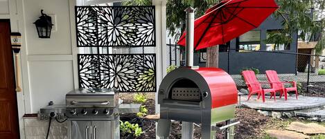 Hello Beautiful! Ciao Bella! Coming this fall is Our wood fired Pizza Oven. 