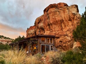 Side-view of the Cliff House