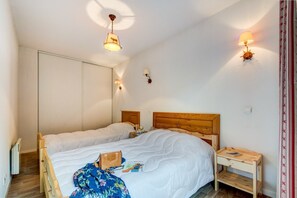 Drift to sleep in the comfortable beds after a wonderful day outside.