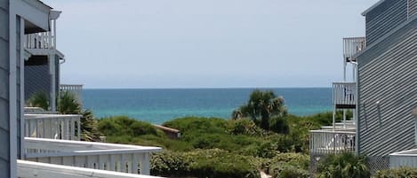 Vue sur la plage/l’océan