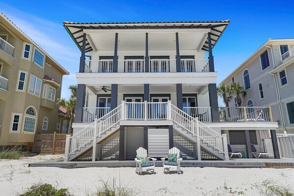 Tropic Like It's Hot - Luxury Beachfront Vacation Rental House with Private Pool in Crystal Beach Destin, FL - Five Star Properties Destin/30A