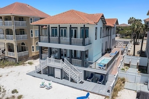 Tropic Like It's Hot - Luxury Beachfront Vacation Rental House with Private Pool in Crystal Beach Destin, FL - Five Star Properties Destin/30A