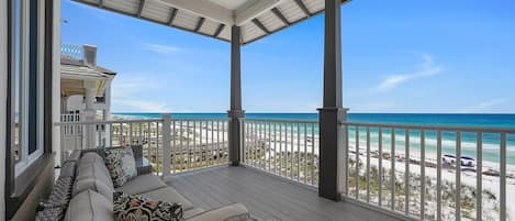 Tropic Like It's Hot - Luxury Beachfront Vacation Rental House with Private Pool in Crystal Beach Destin, FL - Five Star Properties Destin/30A