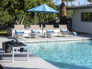 Lovely Backyard Seating