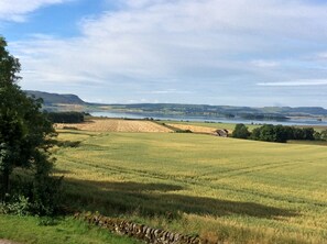 Views from the area of Pittendreich, towards Loch Leven