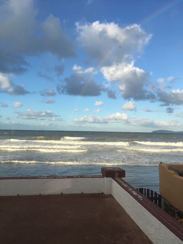 View from Patio and House