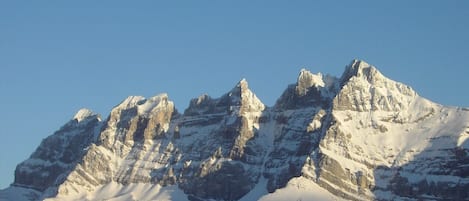 Dents du Midi - View from the terrace
