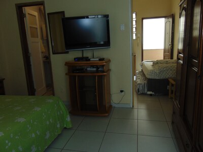 Apartment bedroom and living room Copacabana post 3