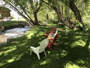 Backyard looking North