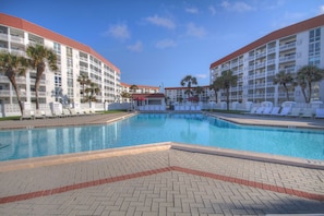 Gulf Front Pool View 1