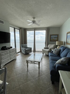 Den with amazing View of the Gulf of Mexico. 