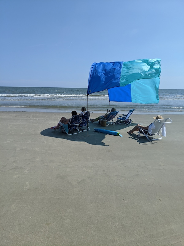 using the Shibumi on the beach