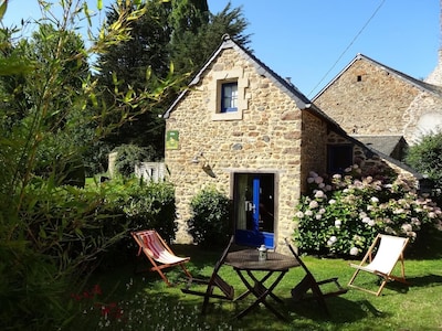 Encantadora casa entre Dinard y Dinan, tranquila, cerca del mar