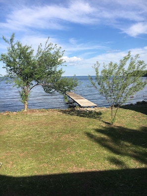 Dock that is with the rental home