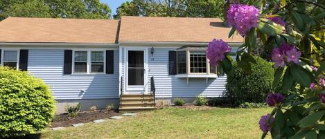 Front view of house