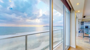 View from Expanding opening Balcony Windows