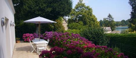 terrasse et vue mer