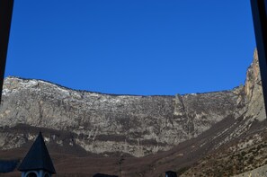 Blick von der Unterkunft