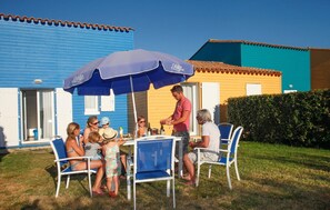 Breathe the fresh air in your private garden area!