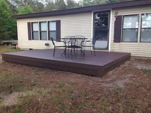 Our front deck