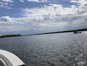 Nearby water view.