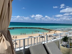 patio with a view