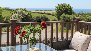 View out to balcony