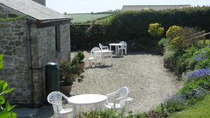 Rear patio