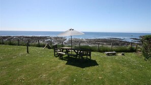 Garden view from Old Coastguard