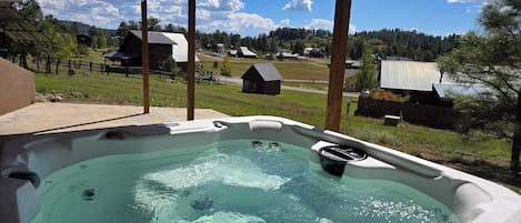 Bain à remous extérieur