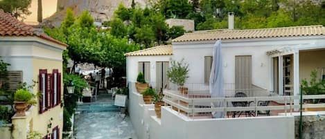 In the photo you can see your suite -Suite 1, in a beautiful complex of 3 suites
