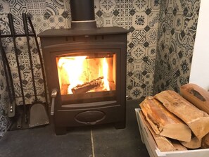 Sitting Room log burner