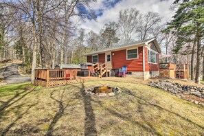 Exterior | Fire Pit | 2 Decks | Lake Views