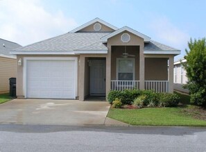 Front view of house