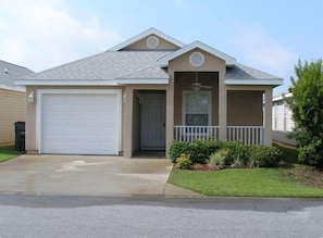 Front view of house