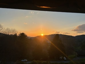 Vista desde la propiedad