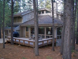 Deck in the fall