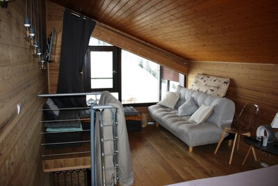 Duplex 48m2 Plein Sud near ski and summer hikes Chinaillon