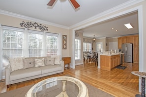 Family Room to Kitchen