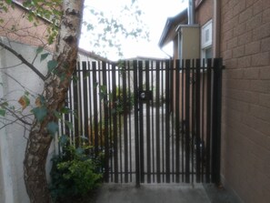 Entrada de la propiedad
