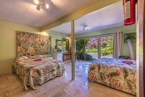 Plumeria Room with two queen size beds