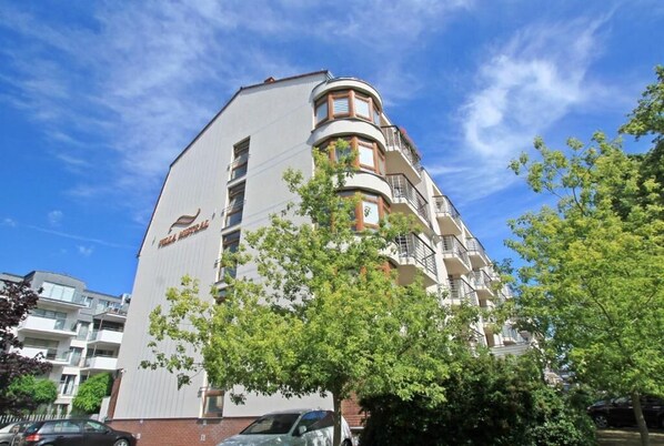 Fassade der Unterkunft