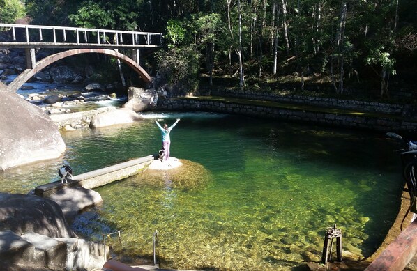 Rio Campo Belo - piscina natural