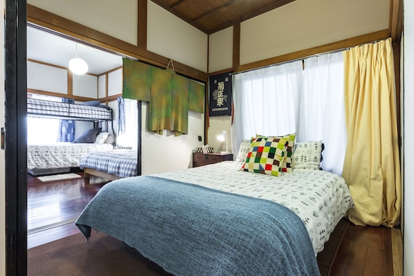 Bedroom 3|Samurai House Tokyo Family Stays |Spacious