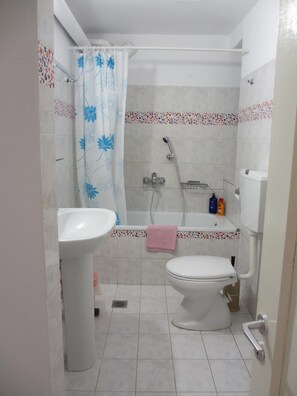 The bathroom